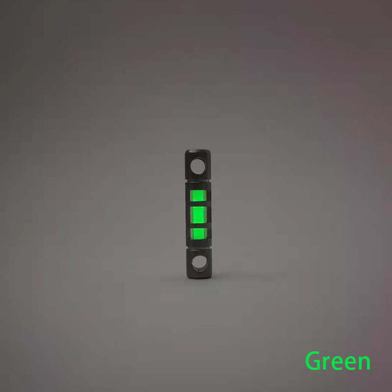 Tritium Gas Tube - TEC-S311T Llavero Tandem con Marcador de