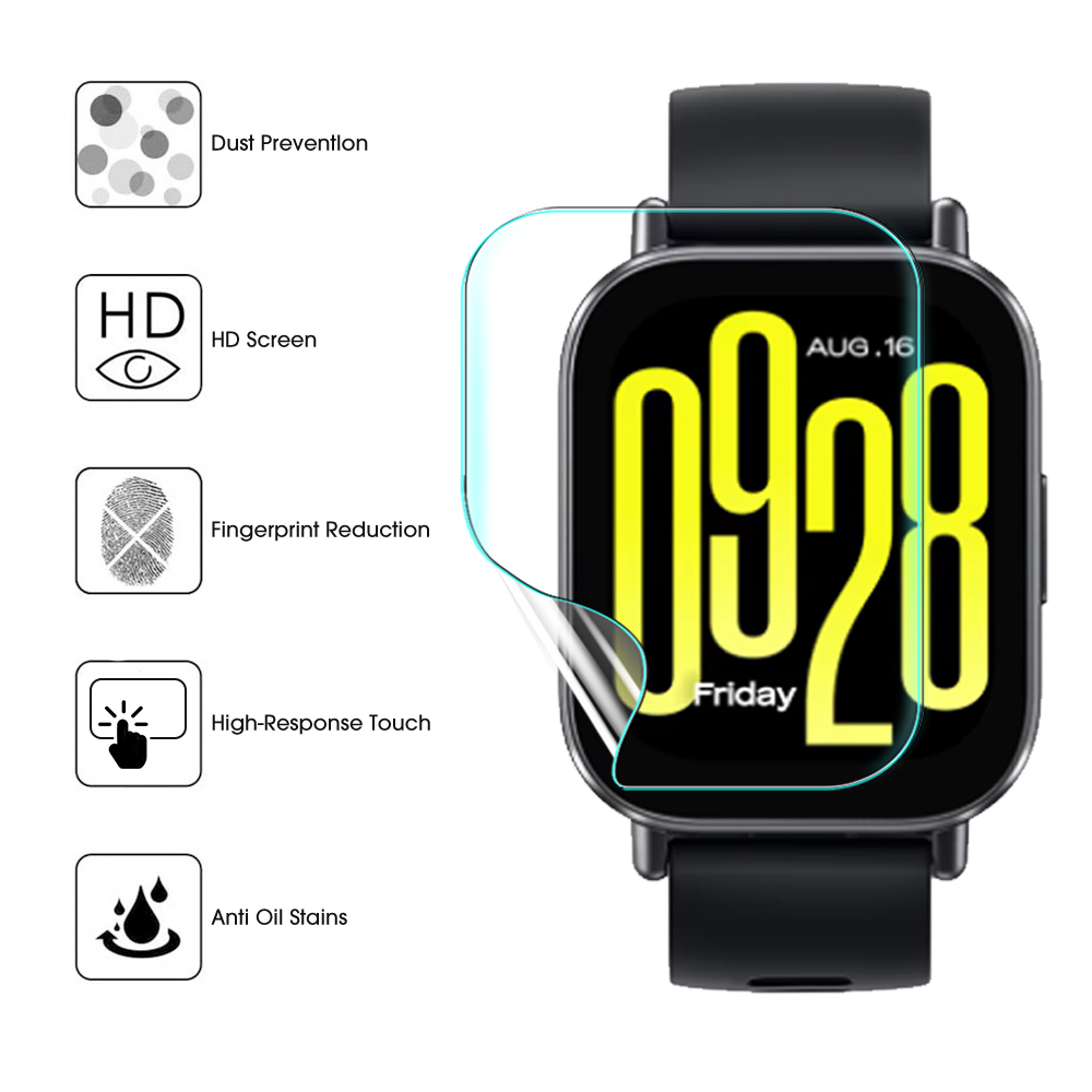 Smartwatch Redmi Watches - Película de hidrogel para Xiaomi Redmi