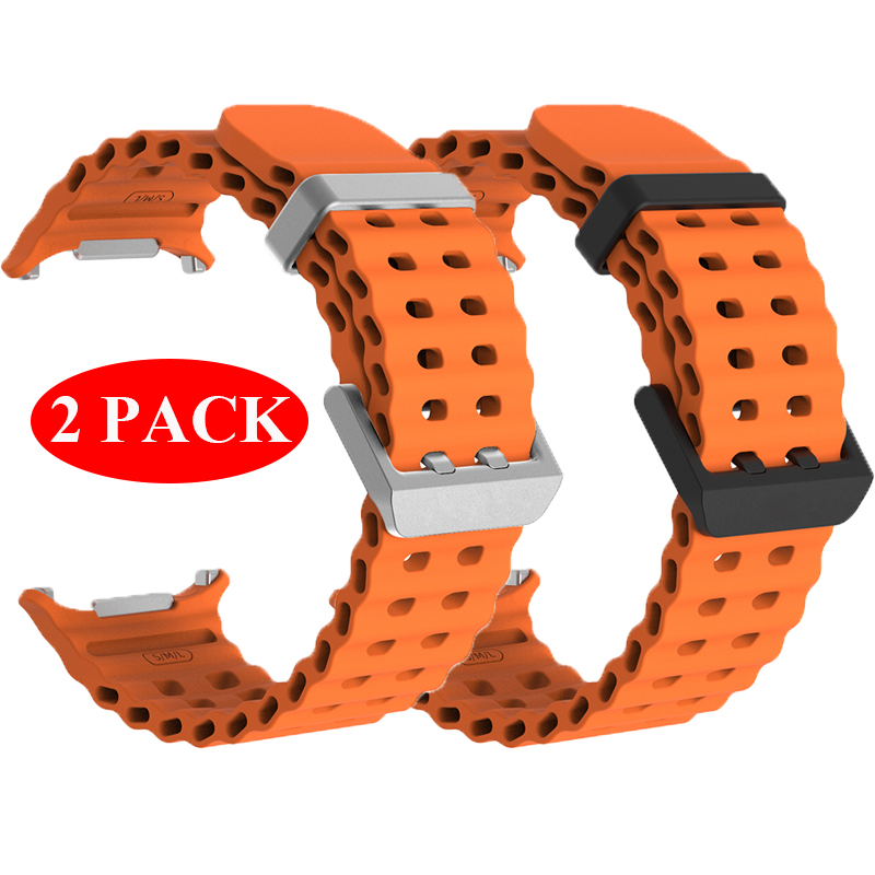 Tide Watch Surf - Paquete de 2 correas marinas para