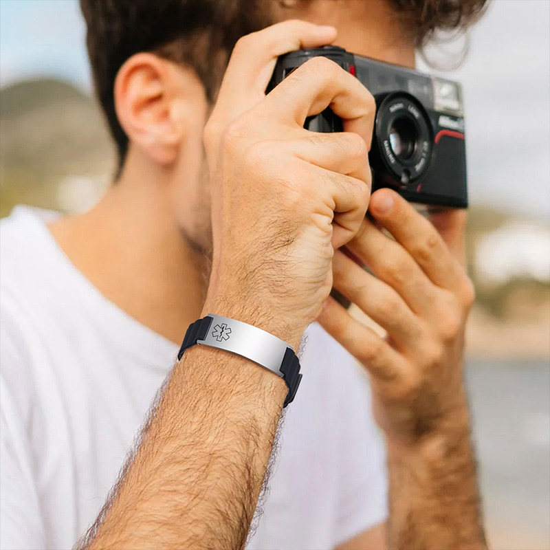 Pulsera de Identificación Médi - Smartwatch Sports Watches For Men reseña y precio