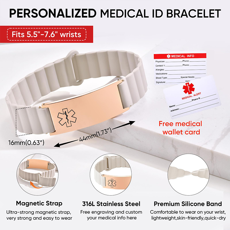 Pulsera de Identificación Médi - Smartwatch Sports Watches For Men reseña y precio