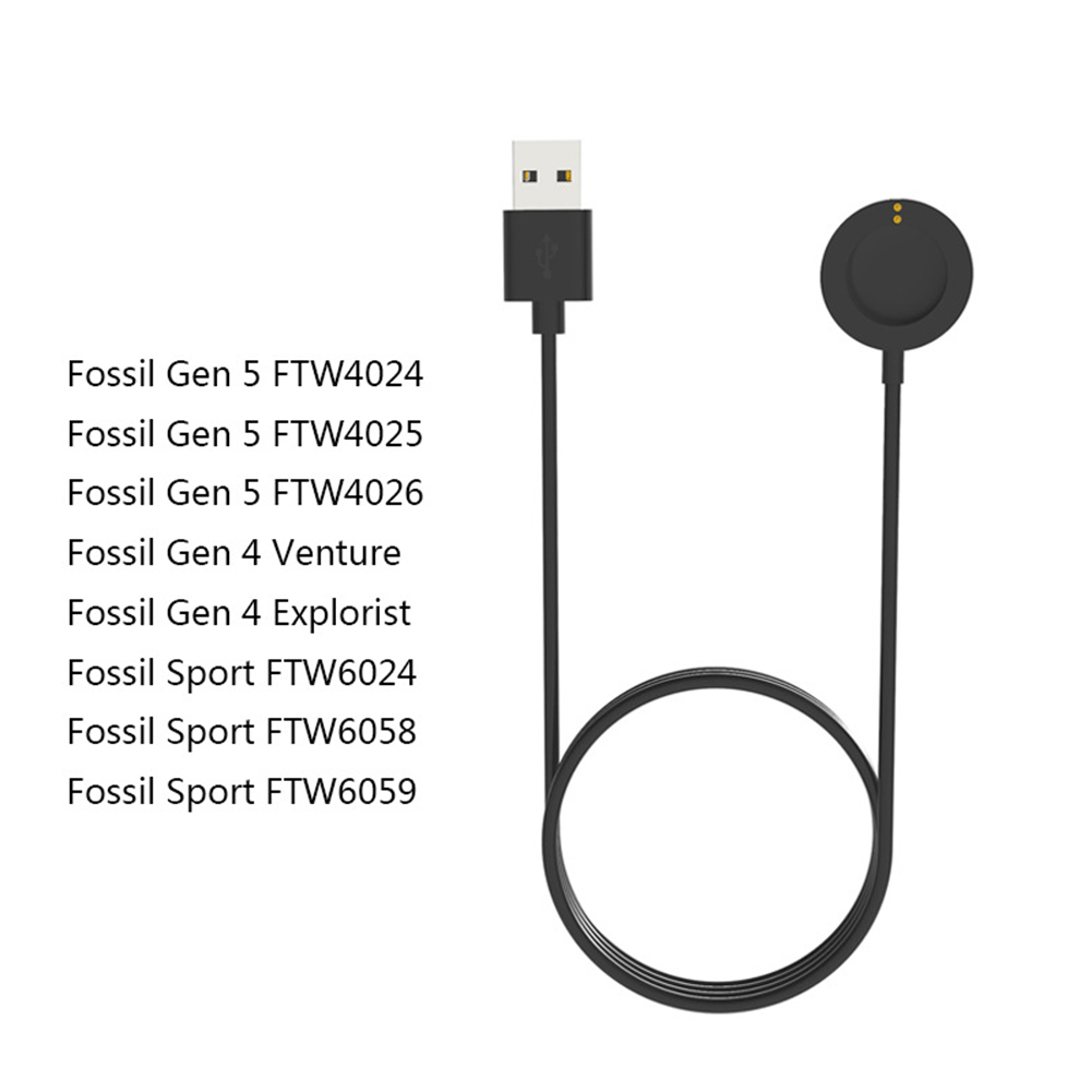 Cargadores para relojes inteli - Fossil Watches Smartwatch Charger reseña y precio