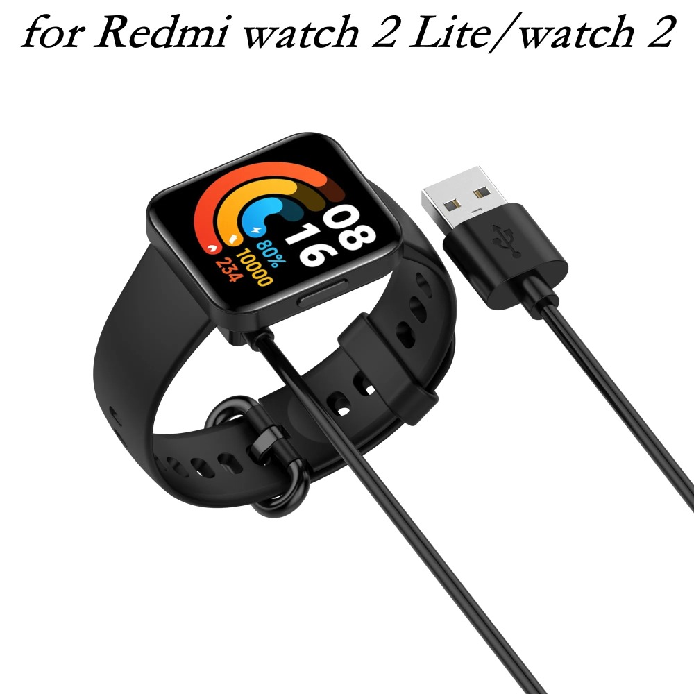 Cargador inalámbrico de 100cm  - Smartwatch Redmi Watches reseña y precio