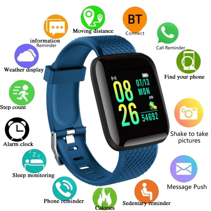Reloj inteligente deportivo pu - Smartwatch Sports Watches For Men reseña y precio