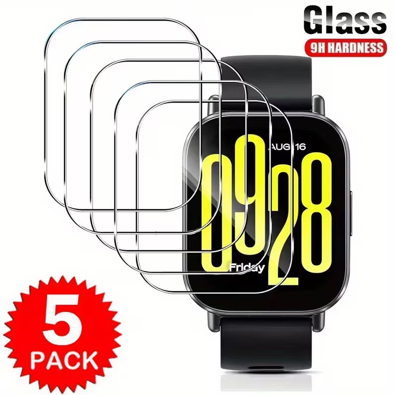 1-5 uds vidrio templado para X - Smartwatch Redmi Watches reseña y precio