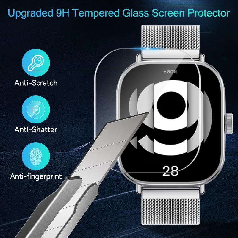 1-5 uds vidrio templado para X - Smartwatch Redmi Watches reseña y precio