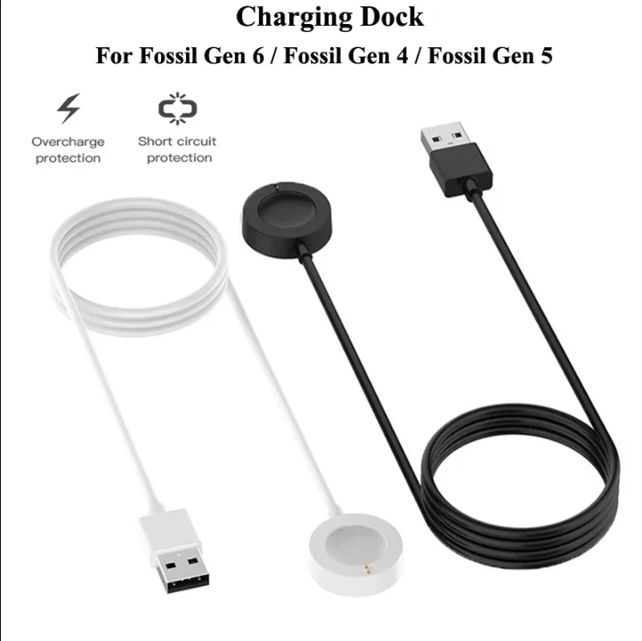 Base de Carga Magnética USB Rá - Fossil Watches Smartwatch Charger reseña y precio