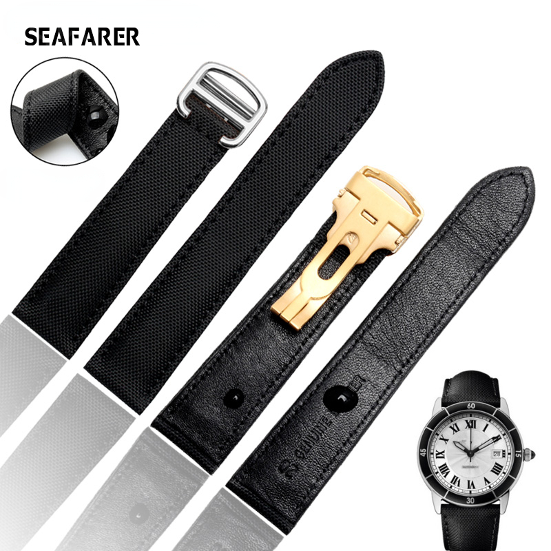Correa de reloj de nailon para - Cartier Watch Tank reseña y precio