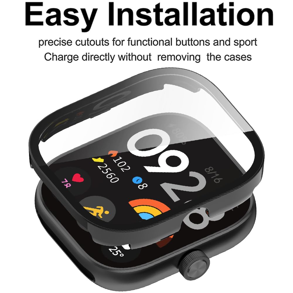 Vidrio templado + funda para X - Smartwatch Redmi Watches reseña y precio