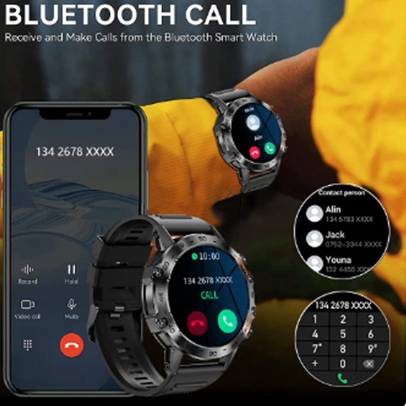 Reloj inteligente para hombre, - Watch X7 reseña y precio