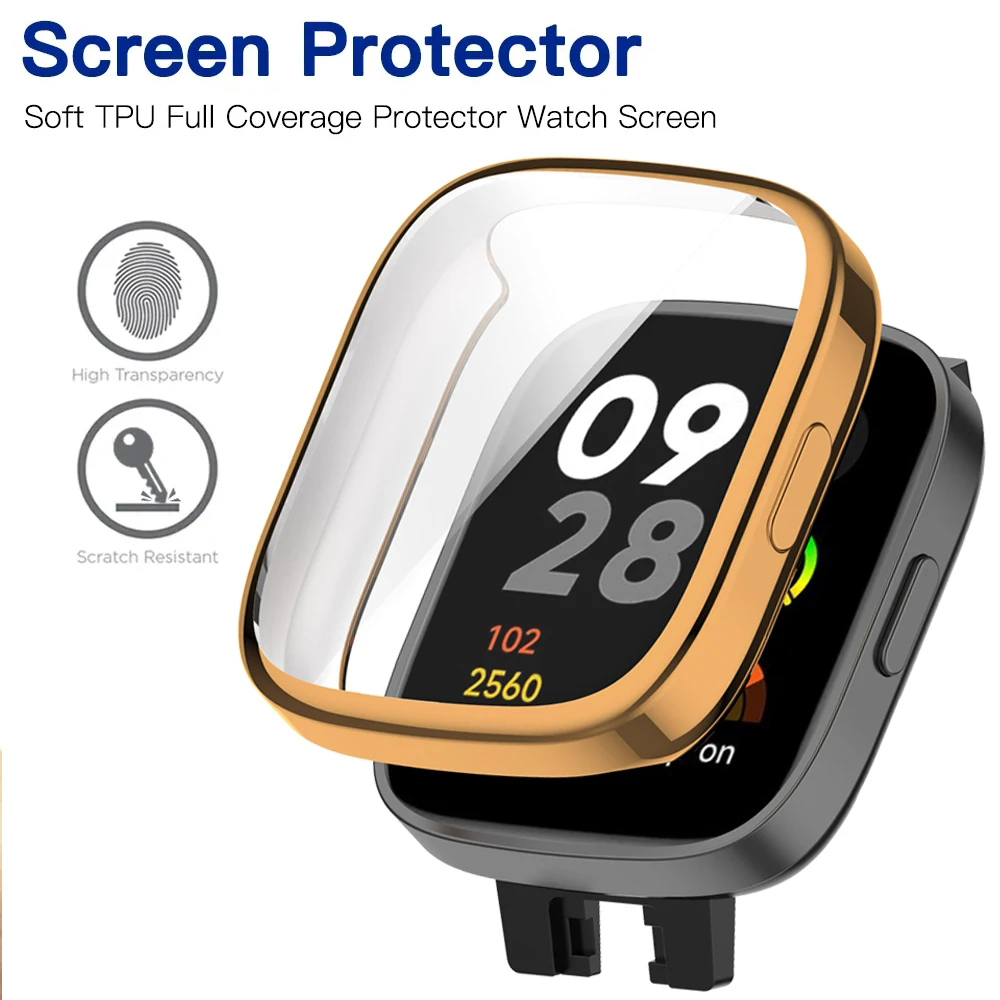 Funda protectora de pantalla d - Smartwatch Redmi Watches reseña y precio