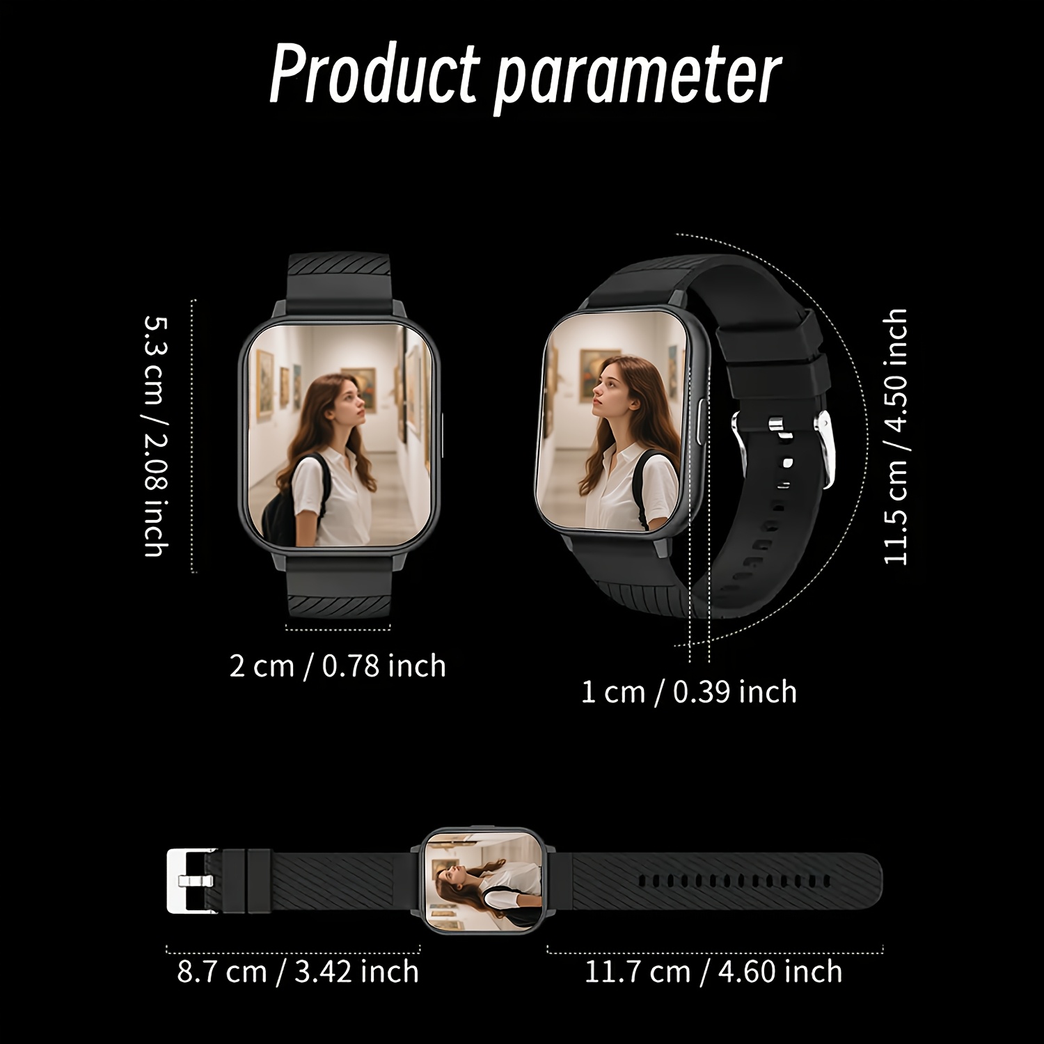 Reloj inteligente deportivo, p - Smartwatch Sports Watches For Women reseña y precio