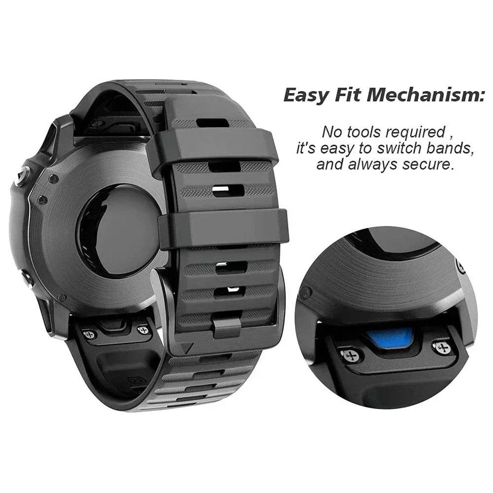 Correa QuickFit de 22mm y 26mm - Watch X7 reseña y precio