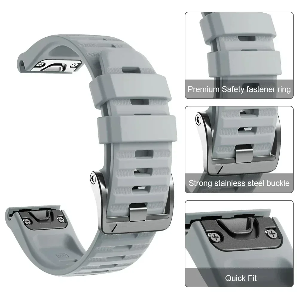 Correa QuickFit de 22mm y 26mm - Watch X7 reseña y precio