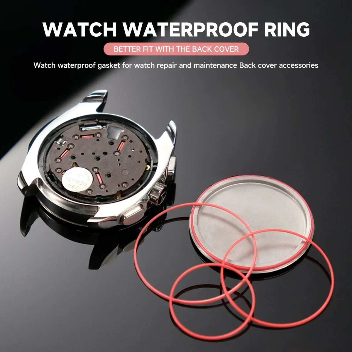 Junta roja de 0,6 mm de grosor - Tide Watch Surf reseña y precio