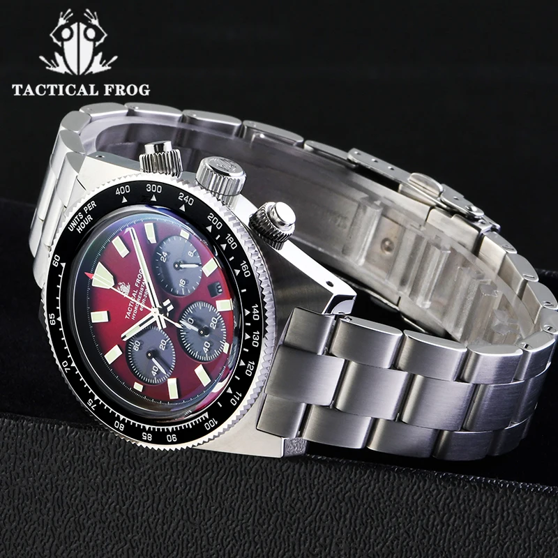 Reloj cronógrafo táctico de ra - Tide Watch Surf reseña y precio
