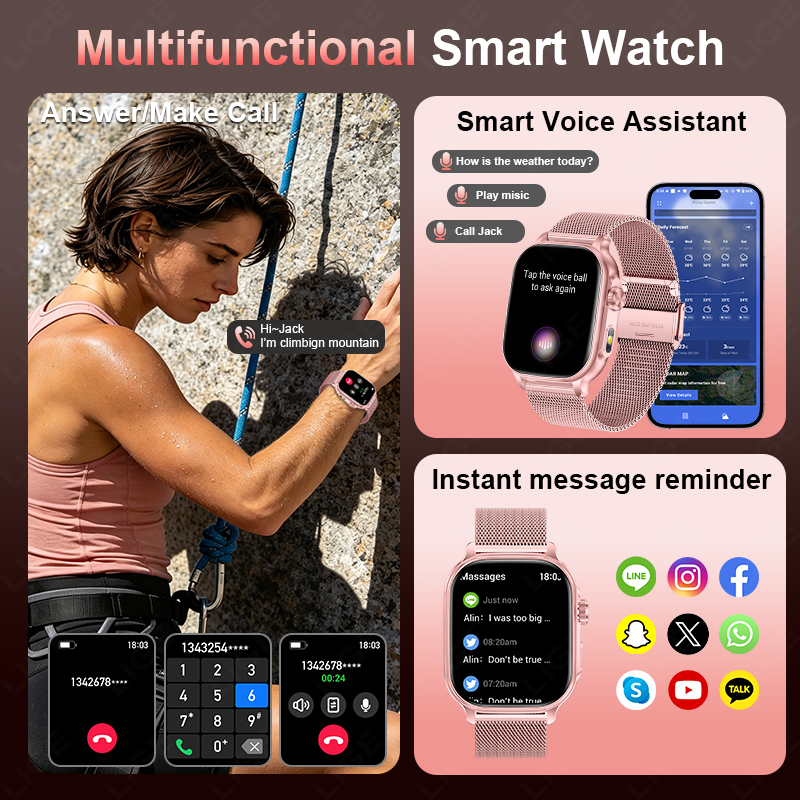Nuevo Reloj Inteligente 2026 c - Smartwatch Watches Gift For Women reseña y precio