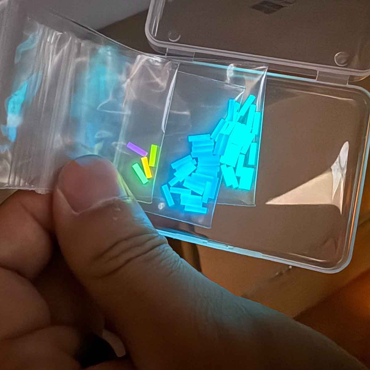 Varilla luminosa de resina de  - Tritium Gas Tube reseña y precio