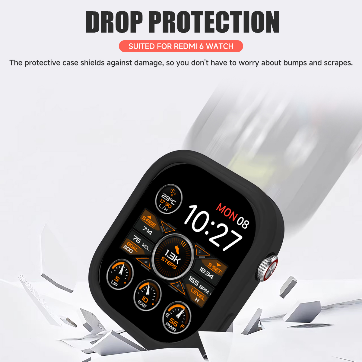 Funda de silicona para Xiaomi  - Smartwatch Redmi Watches reseña y precio