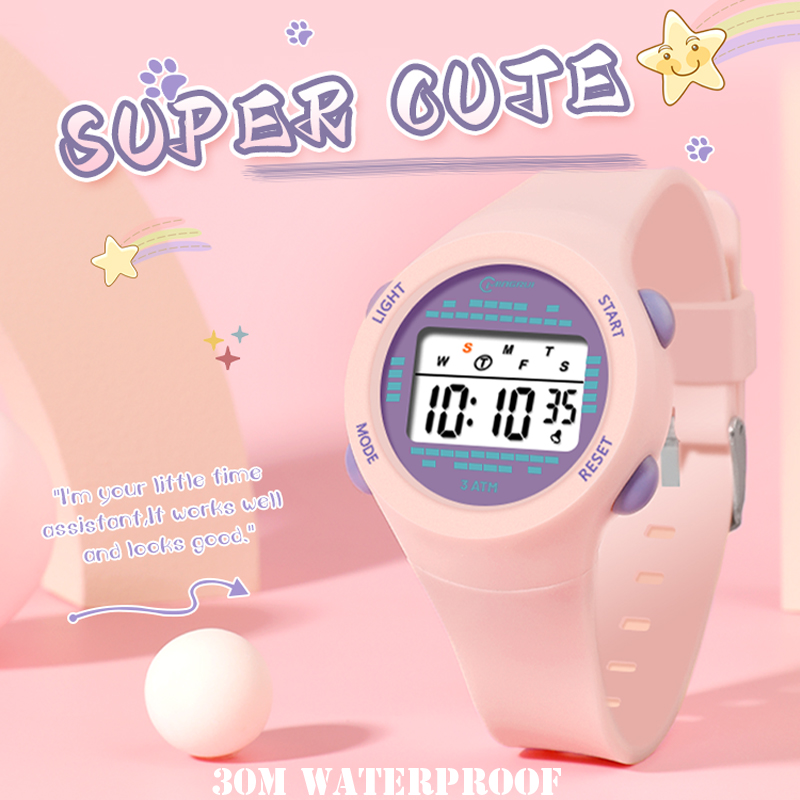 Reloj electrónico para niños,  - Smartwatch Digital Watches For Girls reseña y precio