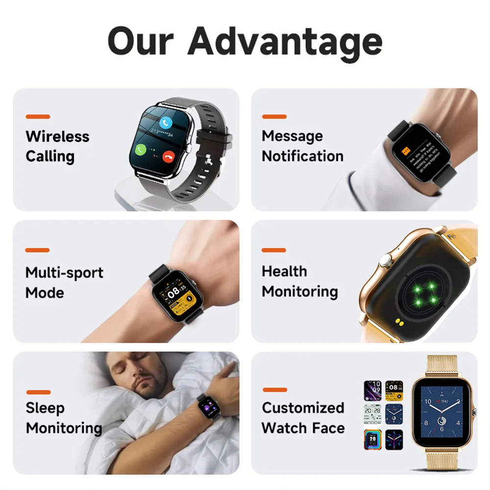 Reloj inteligente para Android - Smartwatch Sports Watches For Women reseña y precio