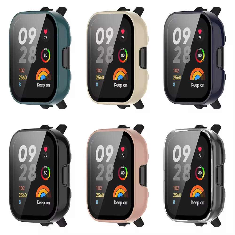 Vidrio templado y funda protec - Smartwatch Redmi Watches reseña y precio