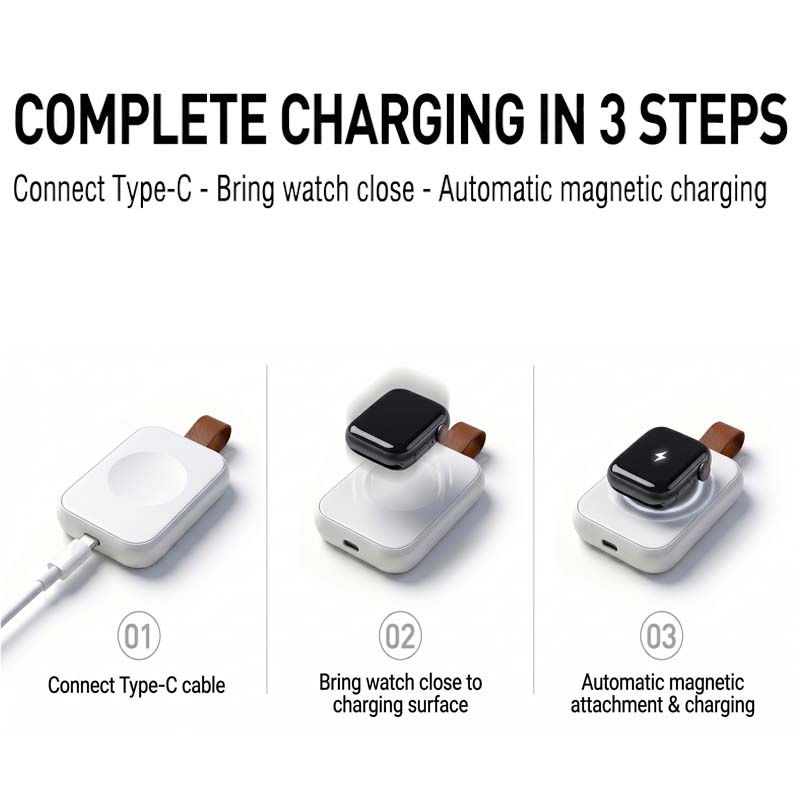 Base de Carga USB para Relojes - Watch X7 reseña y precio