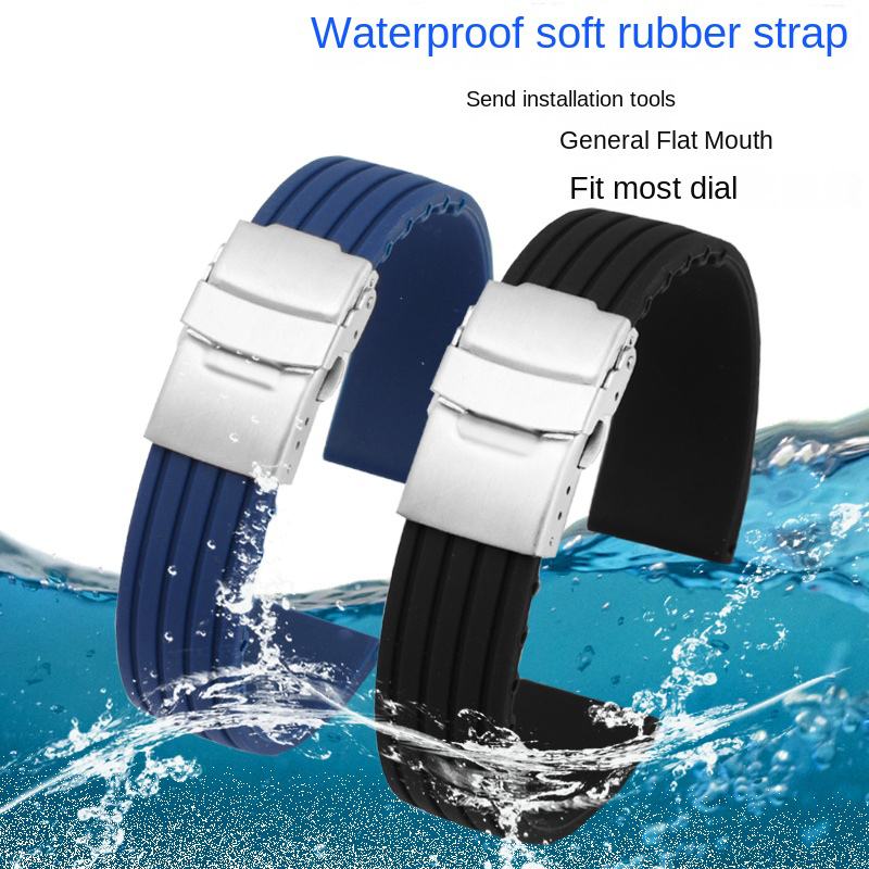 Correa de silicona de 16mm, 18 - Smartwatch Tissot Watches For Men reseña y precio