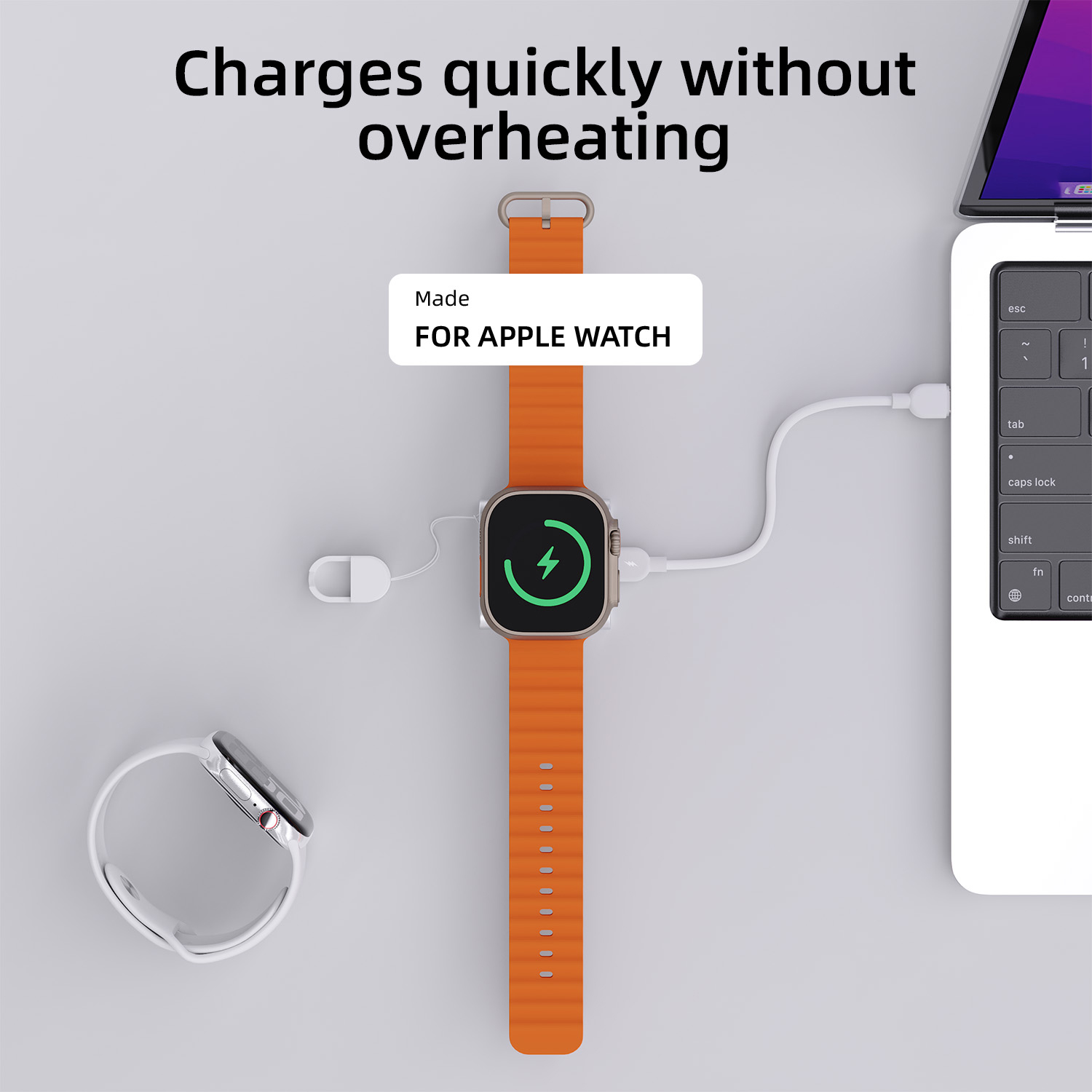 Bonola-cargador inalámbrico ma - Iwatch Smartwatch reseña y precio