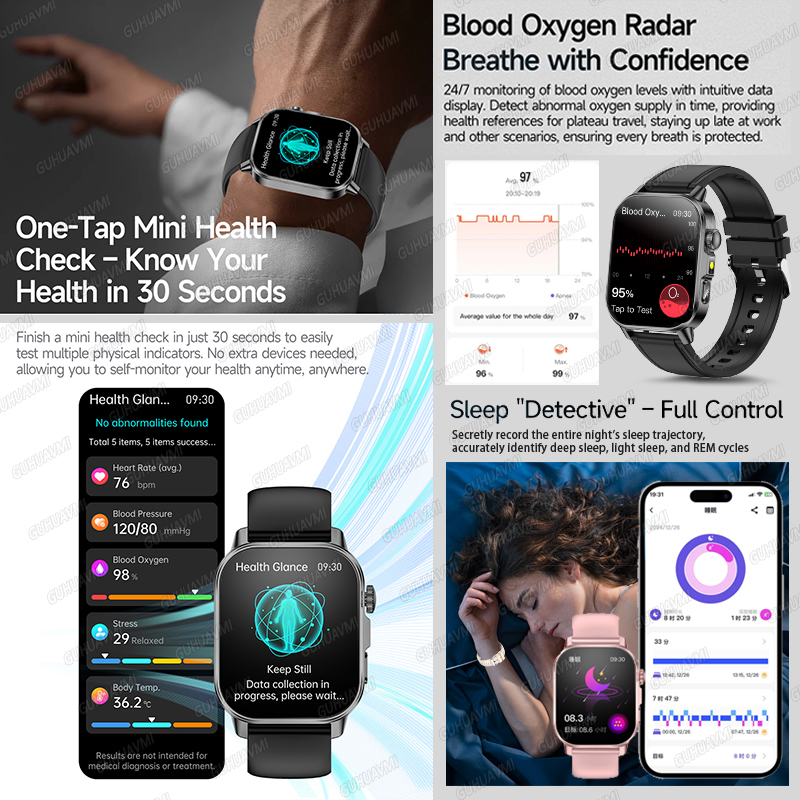 Reloj Inteligente de Salud 202 - Smartwatch Watches Gift For Women reseña y precio