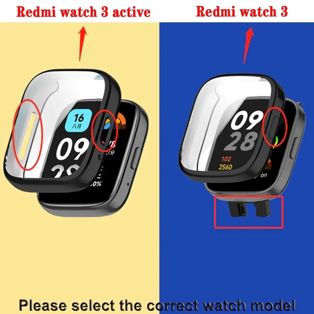 Funda protectora de pantalla d - Smartwatch Redmi Watches reseña y precio