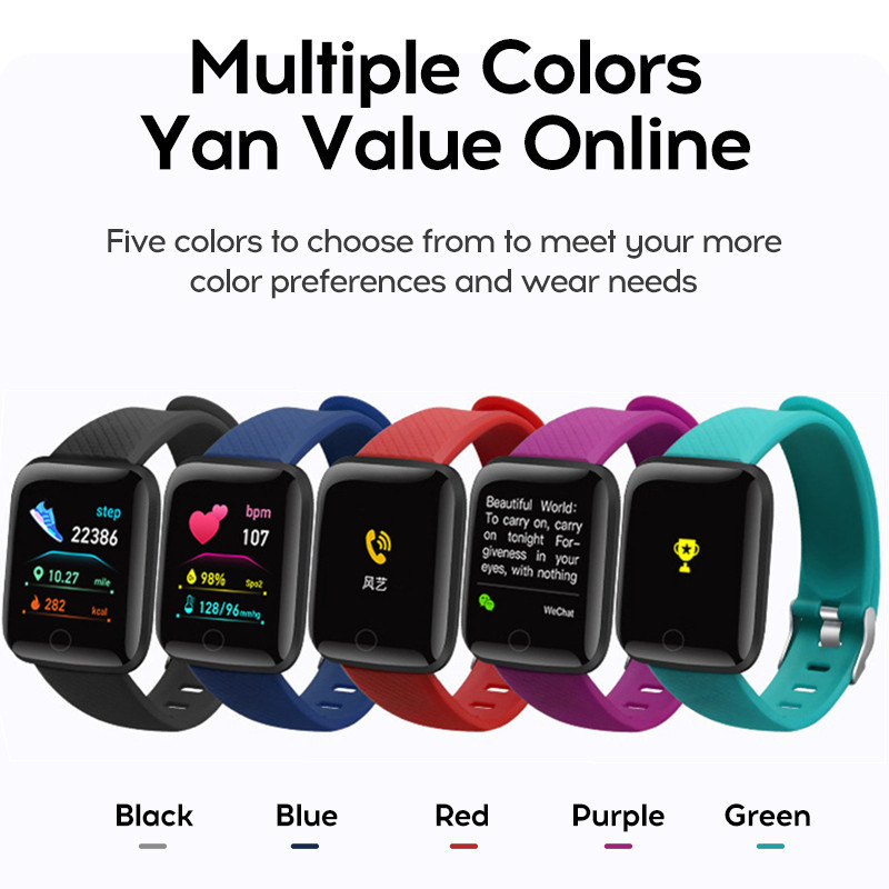Reloj inteligente 116plus para - Smartwatch Sports Watches For Women reseña y precio