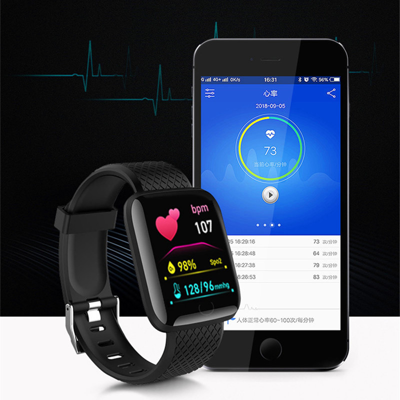 Reloj inteligente 116plus para - Smartwatch Sports Watches For Women reseña y precio
