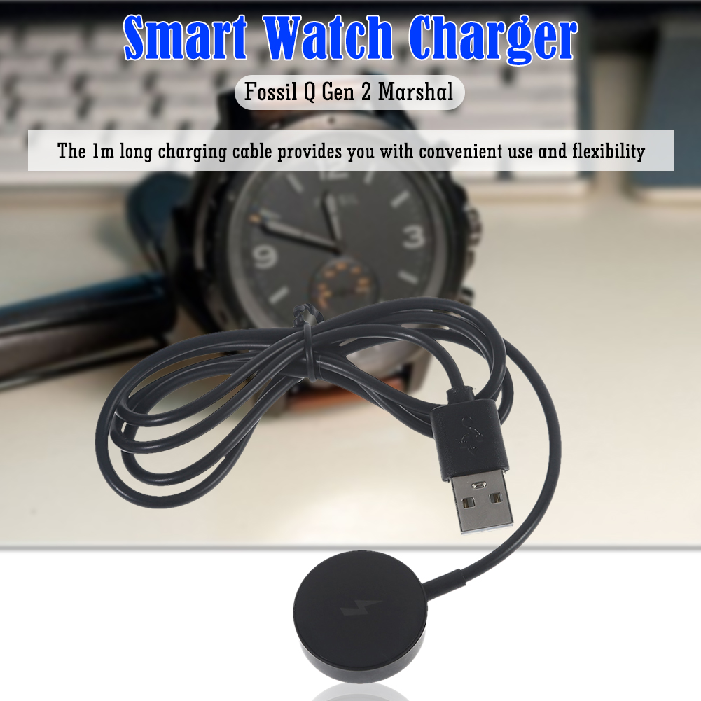Cable de Carga USB para Reloj, - Fossil Watches Smartwatch Charger reseña y precio